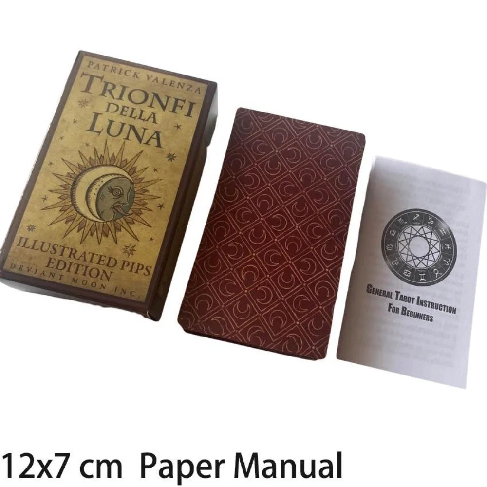 Trionfi della Luna Tarot - Illustrated Pips Edition