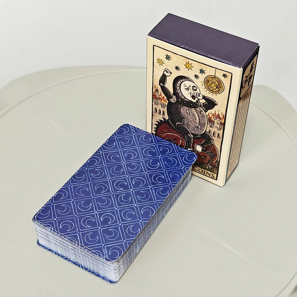 Trionfi della Luna Tarot - Illustrated Pips Edition (Marseilles Style)