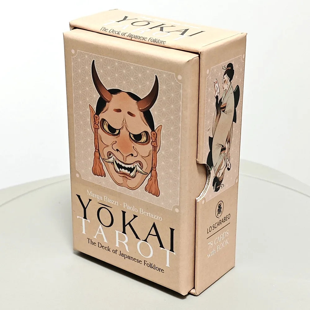 Yōkai Tarot Major Arcana cards: The Magician, The High Priestess, The Empress, The Emperor, The Hierophant, The Lovers