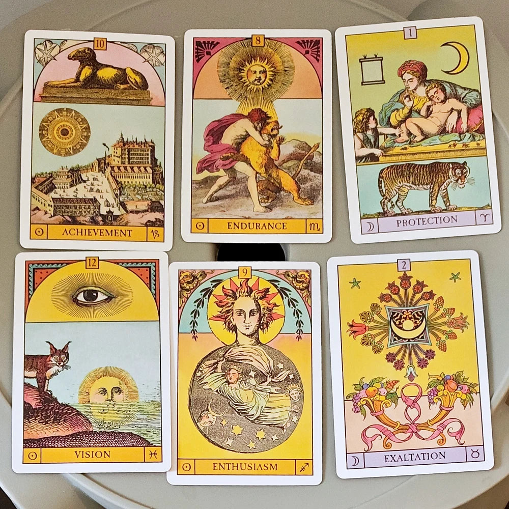 Oracle of the Radiant Sun box with Enterprise card and atmospheric styling