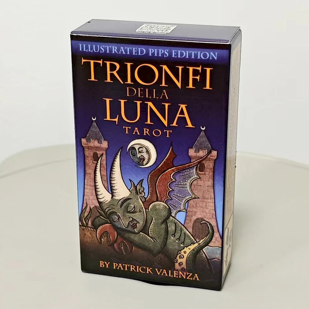 Trionfi della Luna Tarot - Illustrated Pips Edition (Marseilles Style)