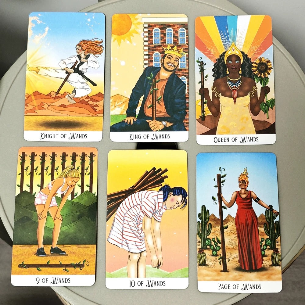 The Mystic Soul Tarot Deck — 78 Cards | Vibrant Uplifting Energy