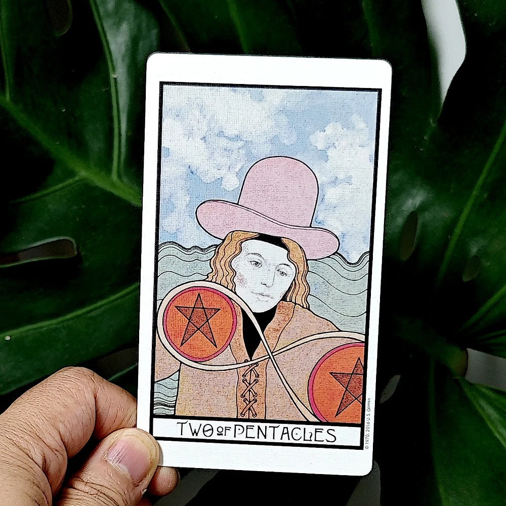 Aquarian Tarot — 78 Cards | David Palladini | 350gsm Double Embossed | U.S. Games Systems