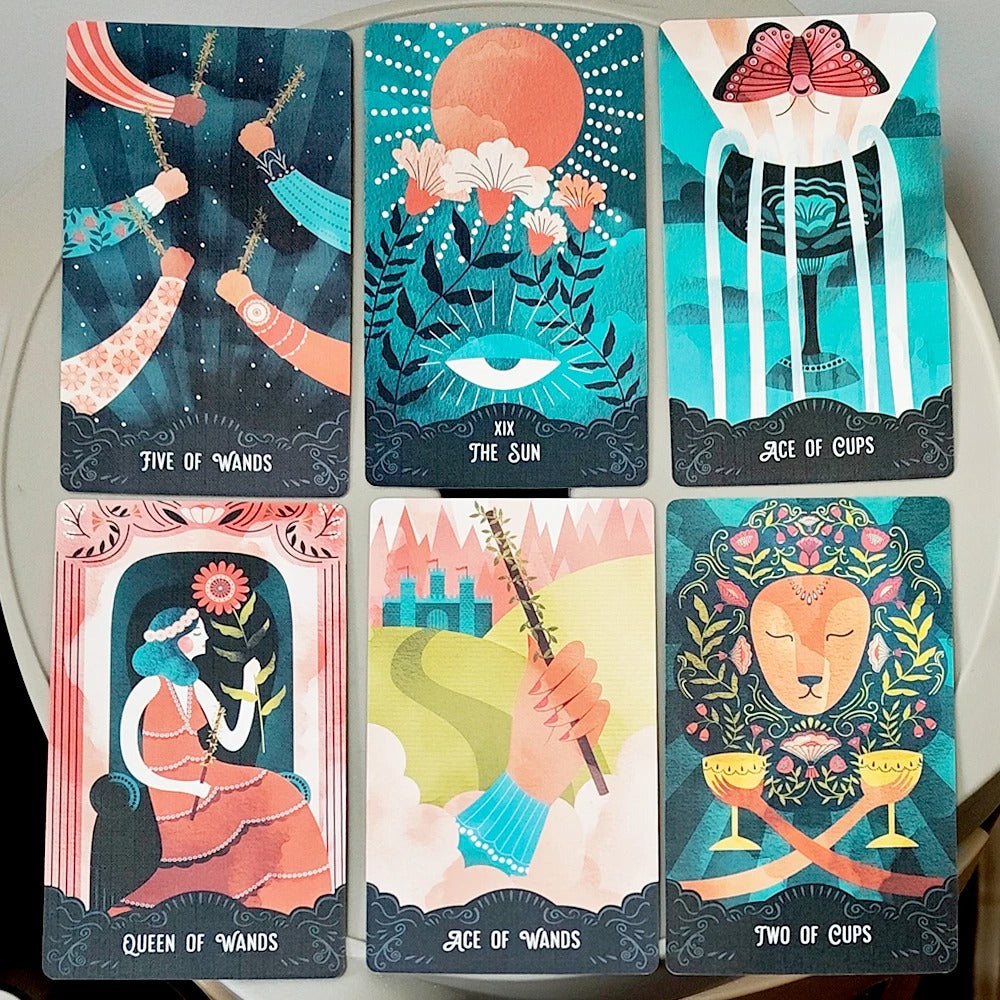 Star Maiden Tarot — 78 Cards | Celestial Divine Tarot in Rigid Box