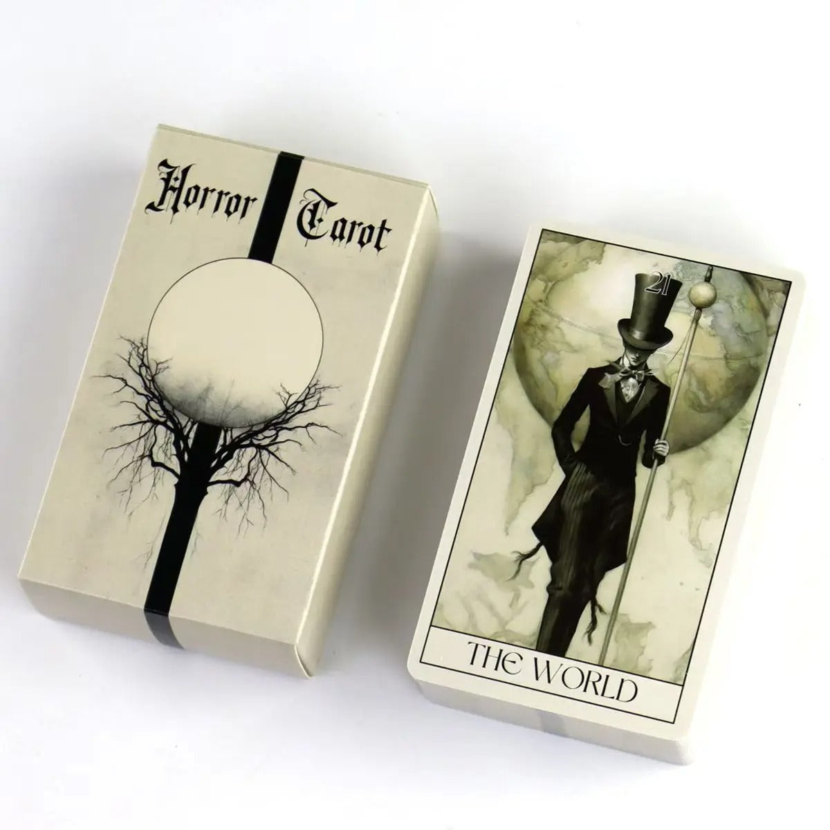 Horror Tarot Deck — 78 Gothic Rider-Waite Cards