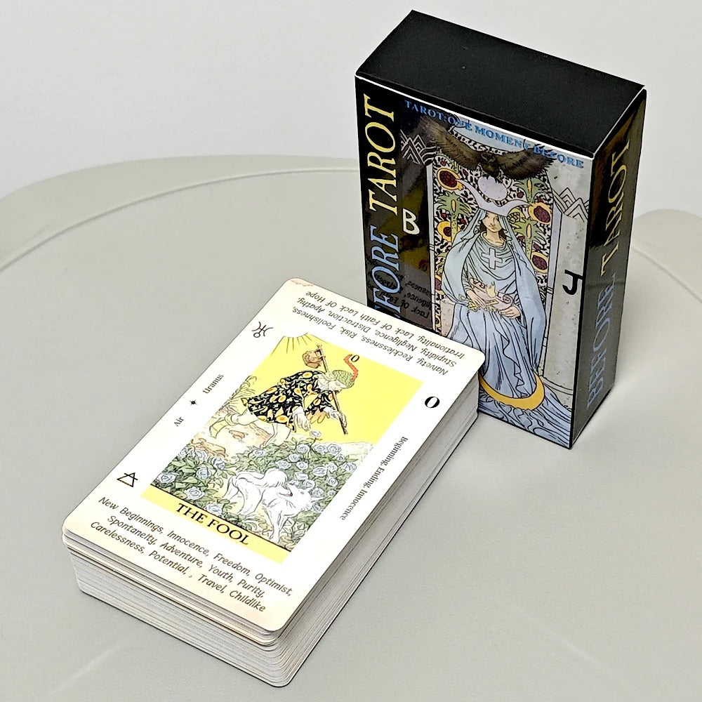 Before Tarot — 78 Cards | One Moment Before | RWS Tarot with Keywords