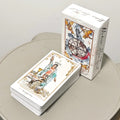 Modern Hue Tarot Deck — 78 Watercolour Cards Double-Embossed Edition
