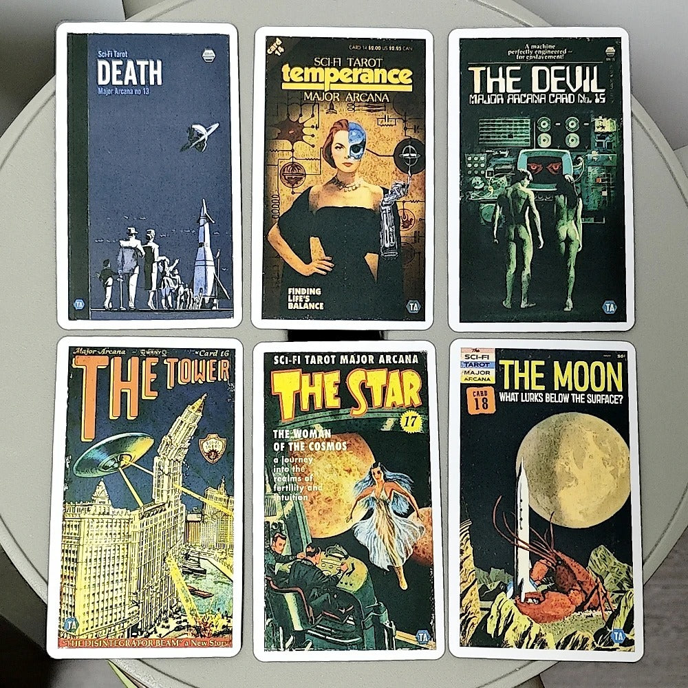 Todd Alcott’s Sci-Fi Tarot — 78 Card Science Fiction Tarot Deck