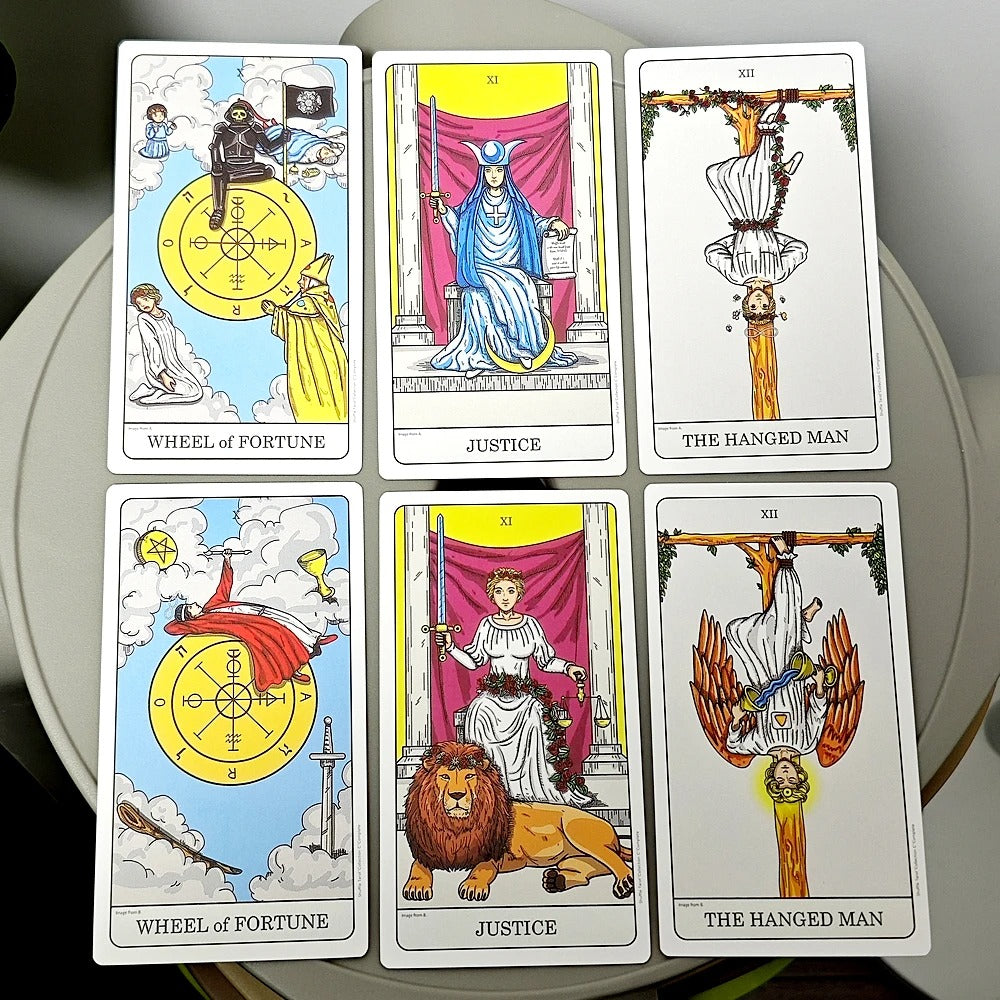 Shuffle Tarot — Collection C Complete 116 Cards with Silver Gilded Edges