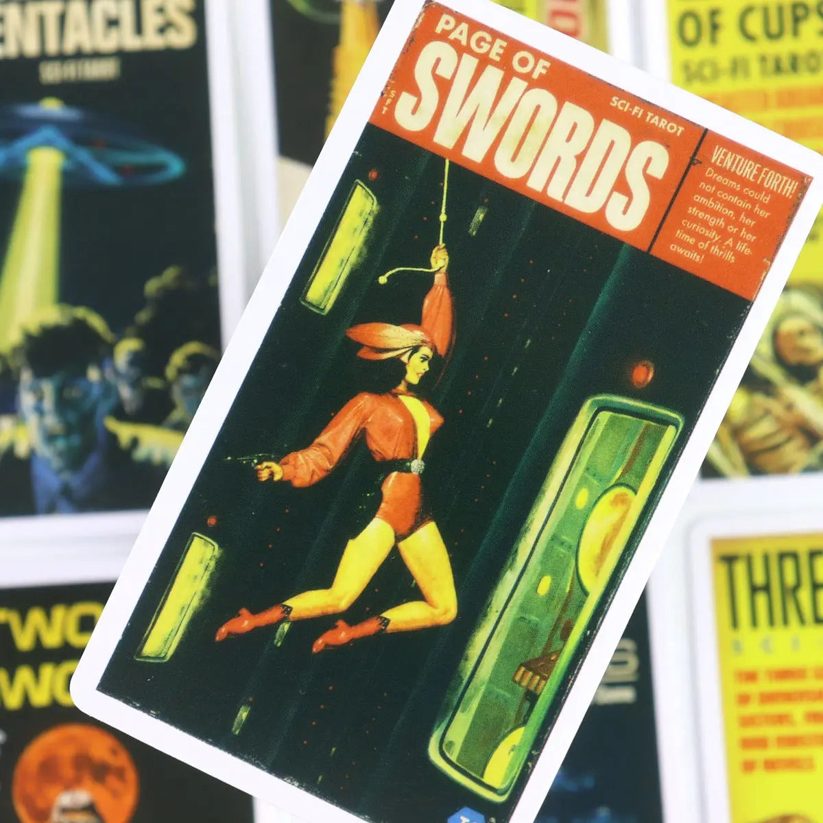 Todd Alcott’s Sci-Fi Tarot — 78 Card Science Fiction Tarot Deck