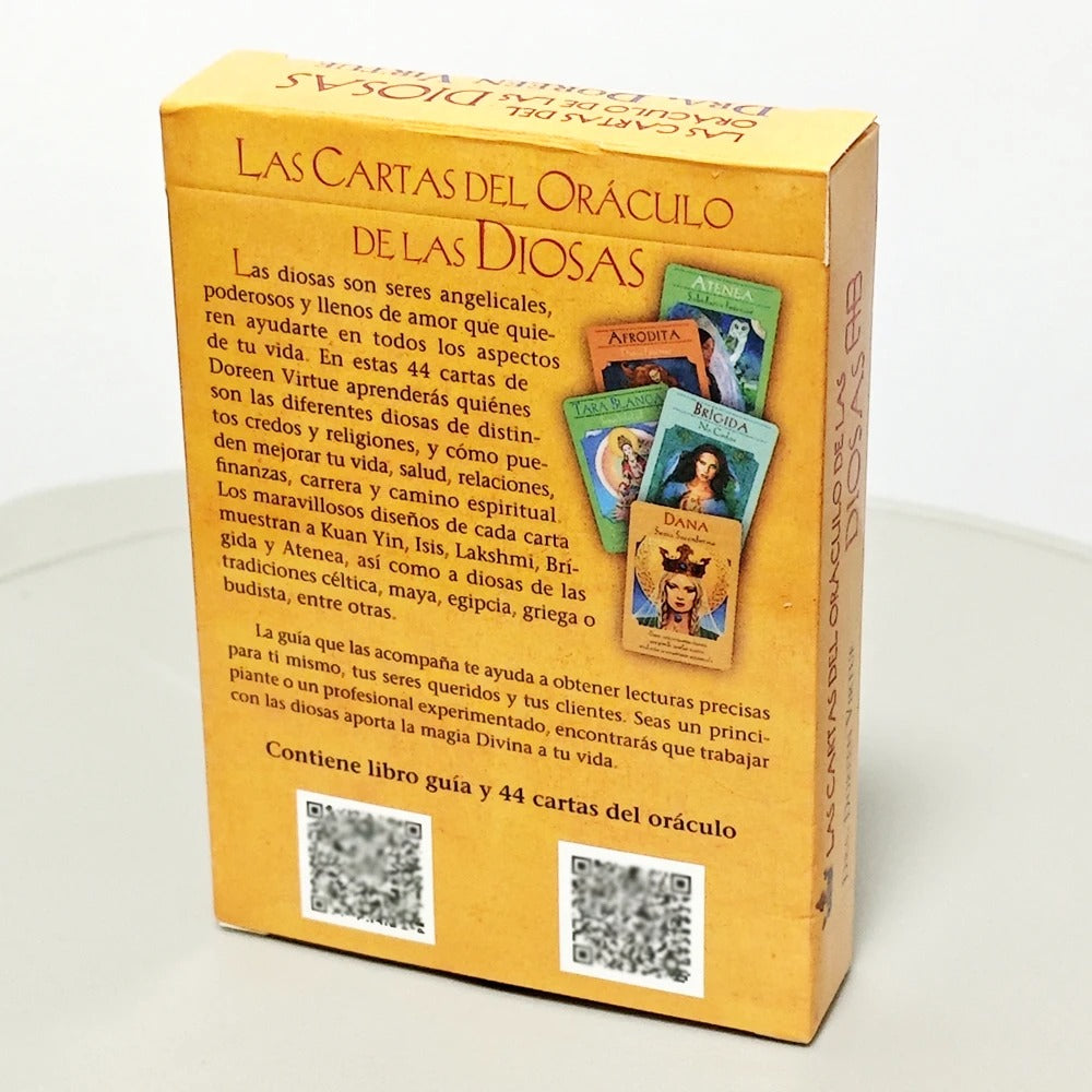 Goddess Guidance Oracle Deck — 44 Cards Spanish Edition by Doreen Virtue