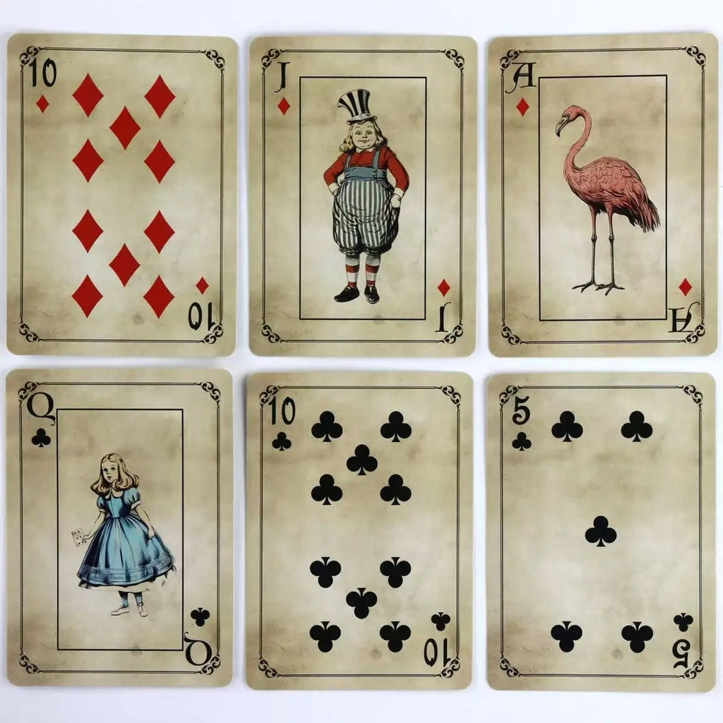 Alice in Wonderland Playing Cards — 54 Card Full Deck