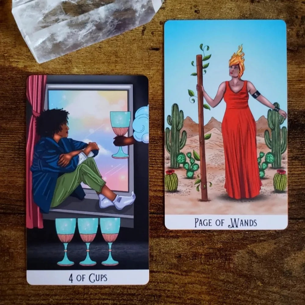 The Mystic Soul Tarot Deck — 78 Cards | Vibrant Uplifting Energy