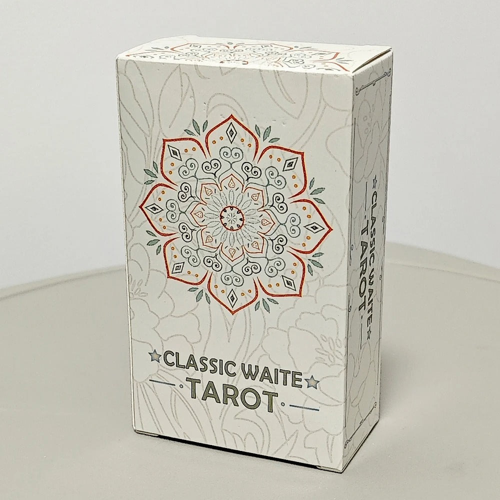 Classic Waite Tarot Deck — 78 Cards Rainbow Holographic Edition