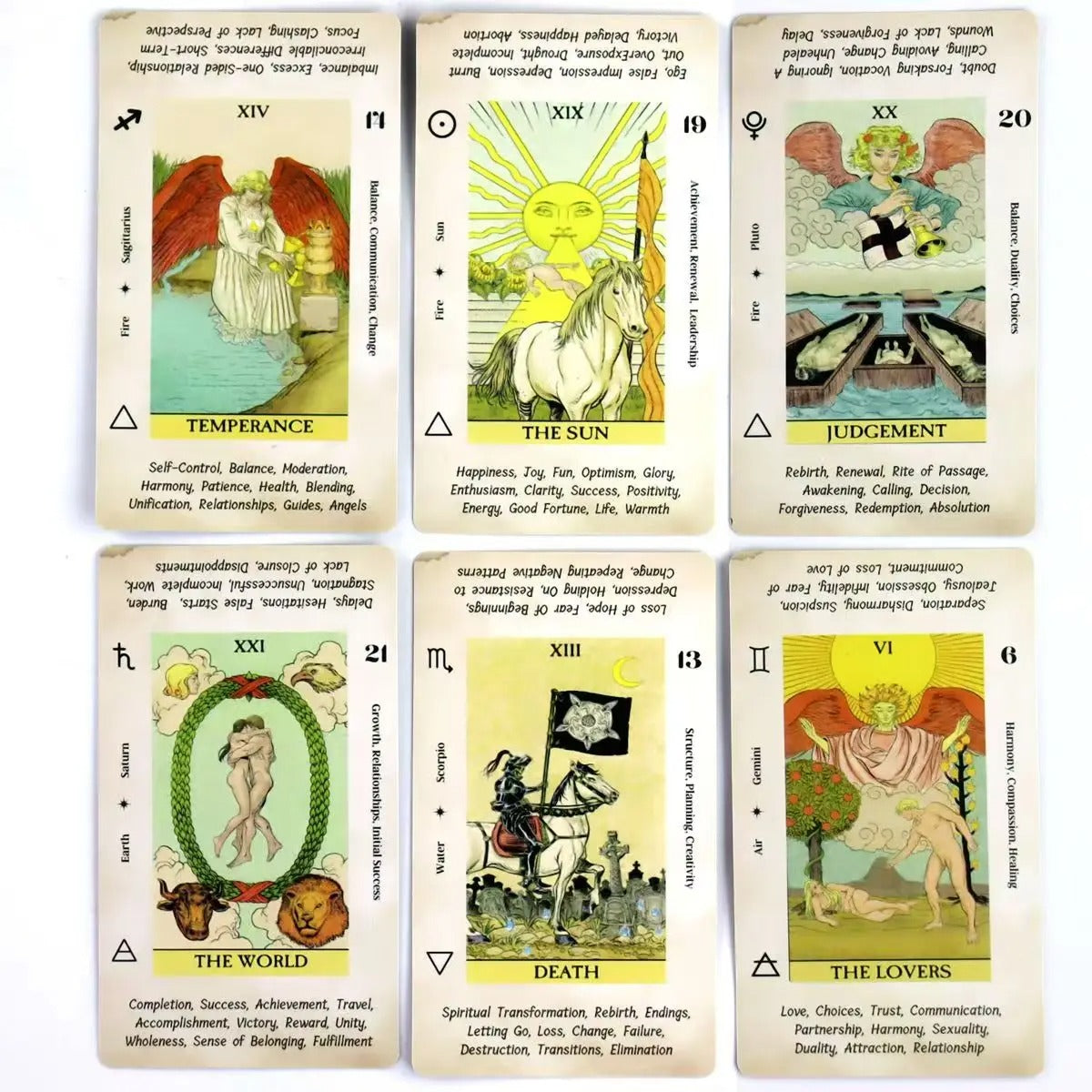 Before Tarot — 78 Cards | One Moment Before | RWS Tarot with Keywords