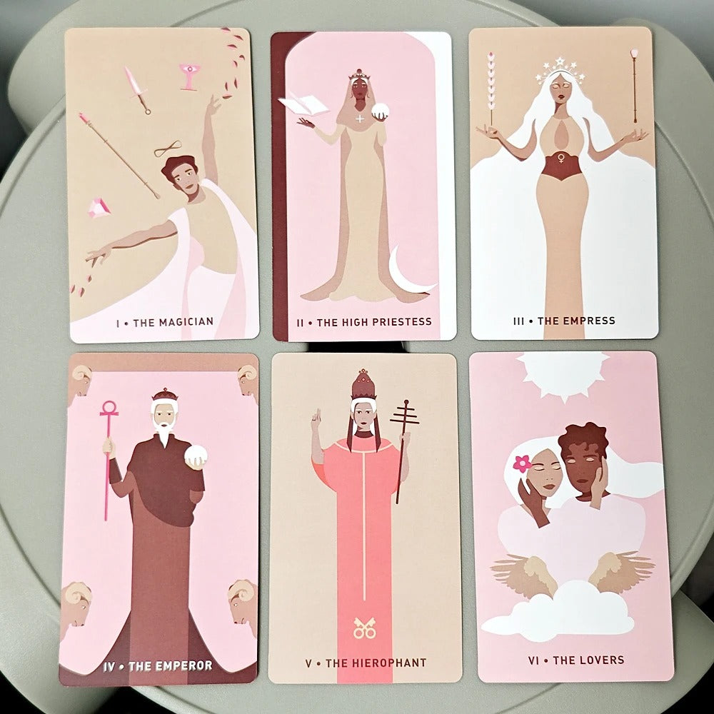 The Gentle Heart Tarot — 78 Cards | Vanessa Somuayina | Illustrated by Ana Bastos