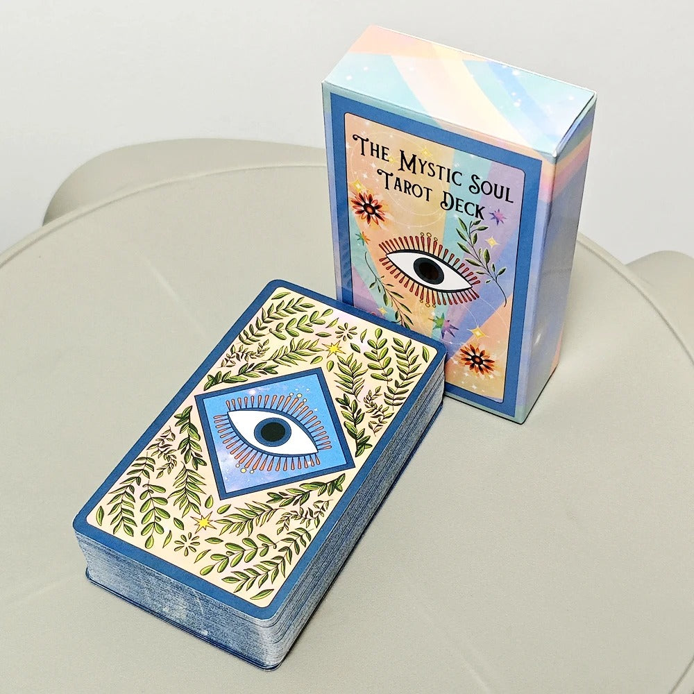 The Mystic Soul Tarot Deck — 78 Cards | Vibrant Uplifting Energy