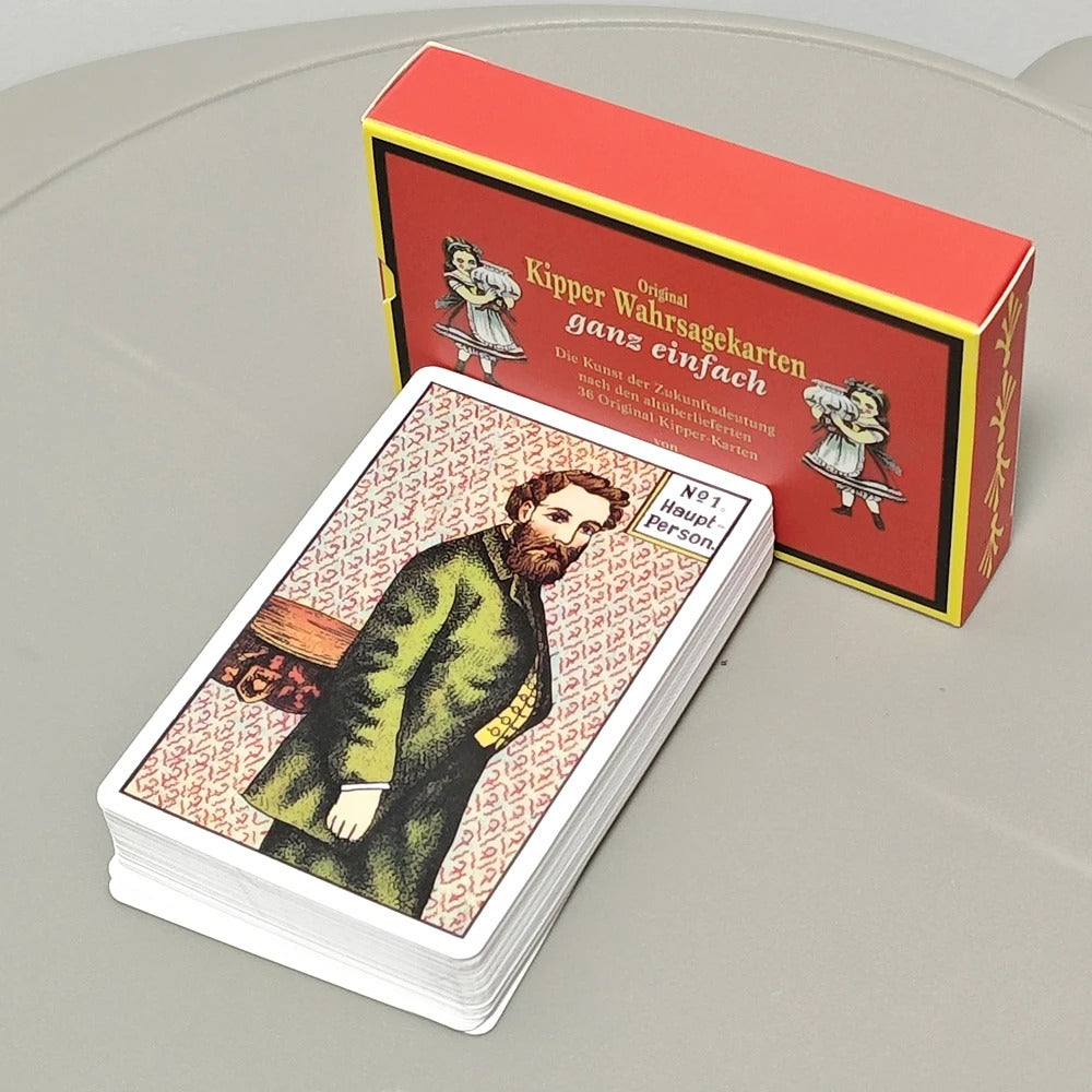 Original Kipper Cards — 1890s Edition 36+6 Cards Double-Embossed