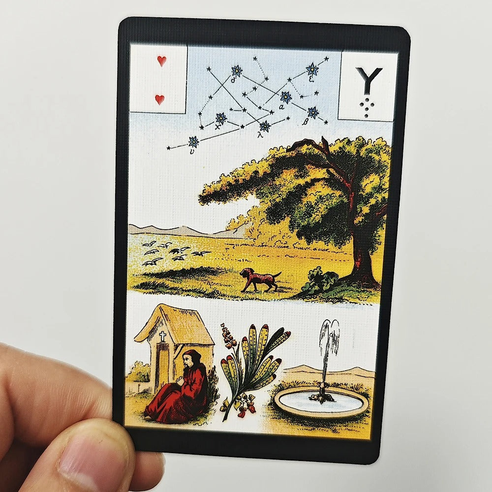 Grand Jeu De Mlle Lenormand — 54 Cards | 350GSM Double Embossed