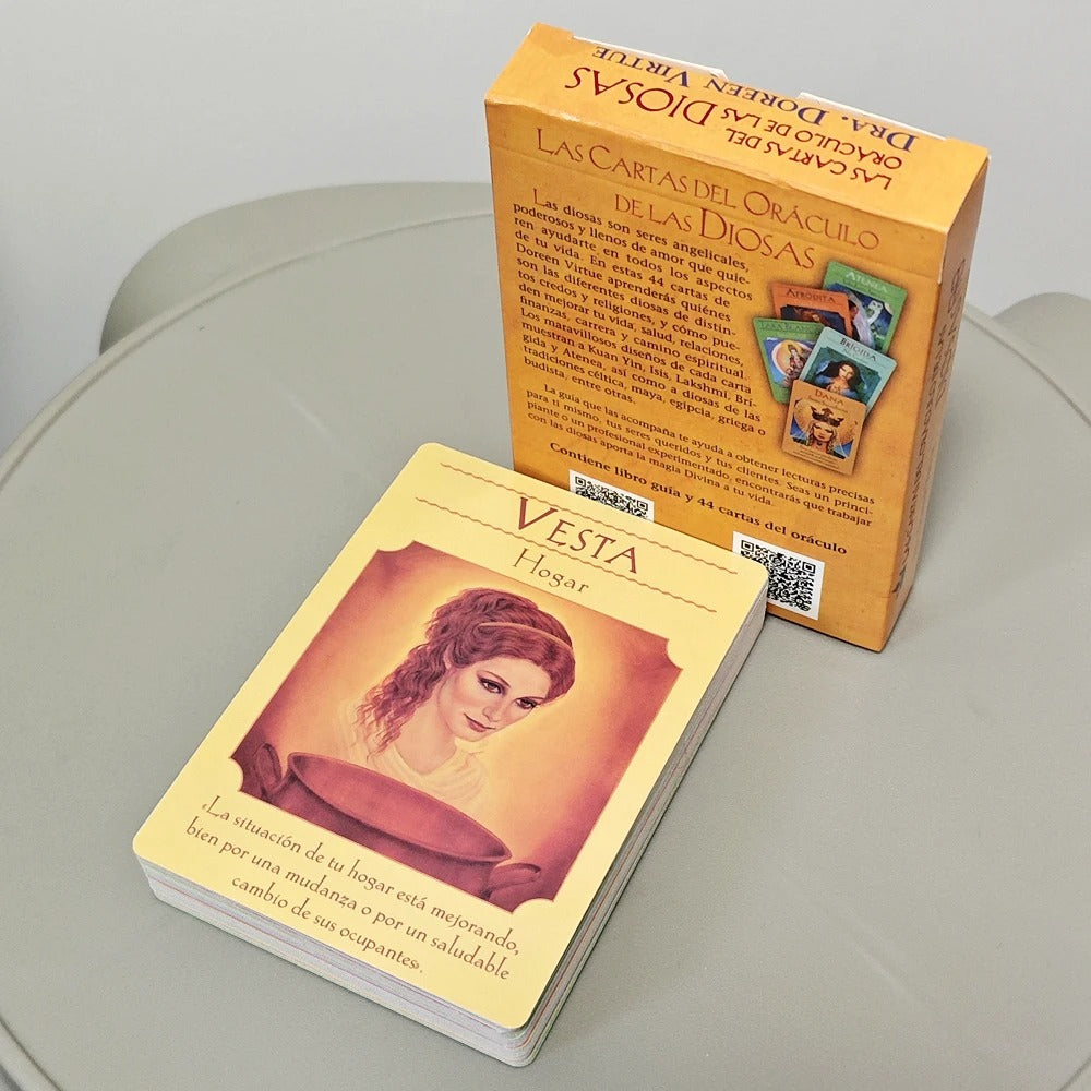 Goddess Guidance Oracle Deck — 44 Cards Spanish Edition by Doreen Virtue