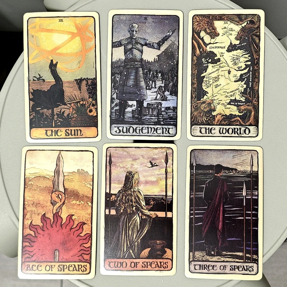 Game of Thrones Tarot — 78 Cards | Deck and Guidebook