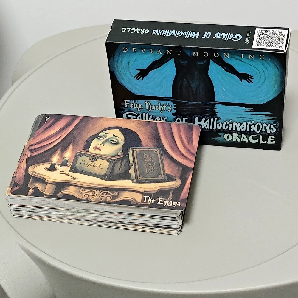 Felix Nacht’s Gallery of Hallucinations Oracle — 52 Enigmatic Cards