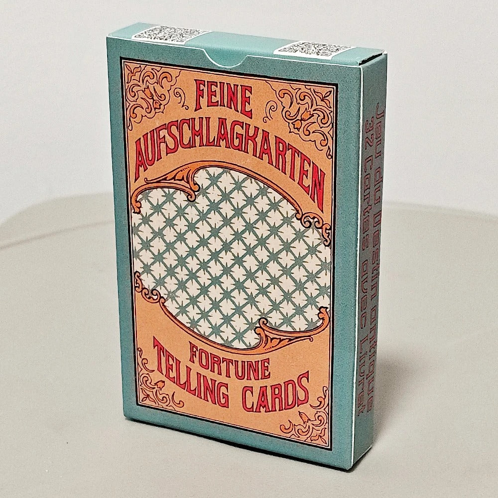 Le Jeu du Destin Antique — 32 Cards | Feine Aufschlagkarten | Vintage Fortune Telling Cards