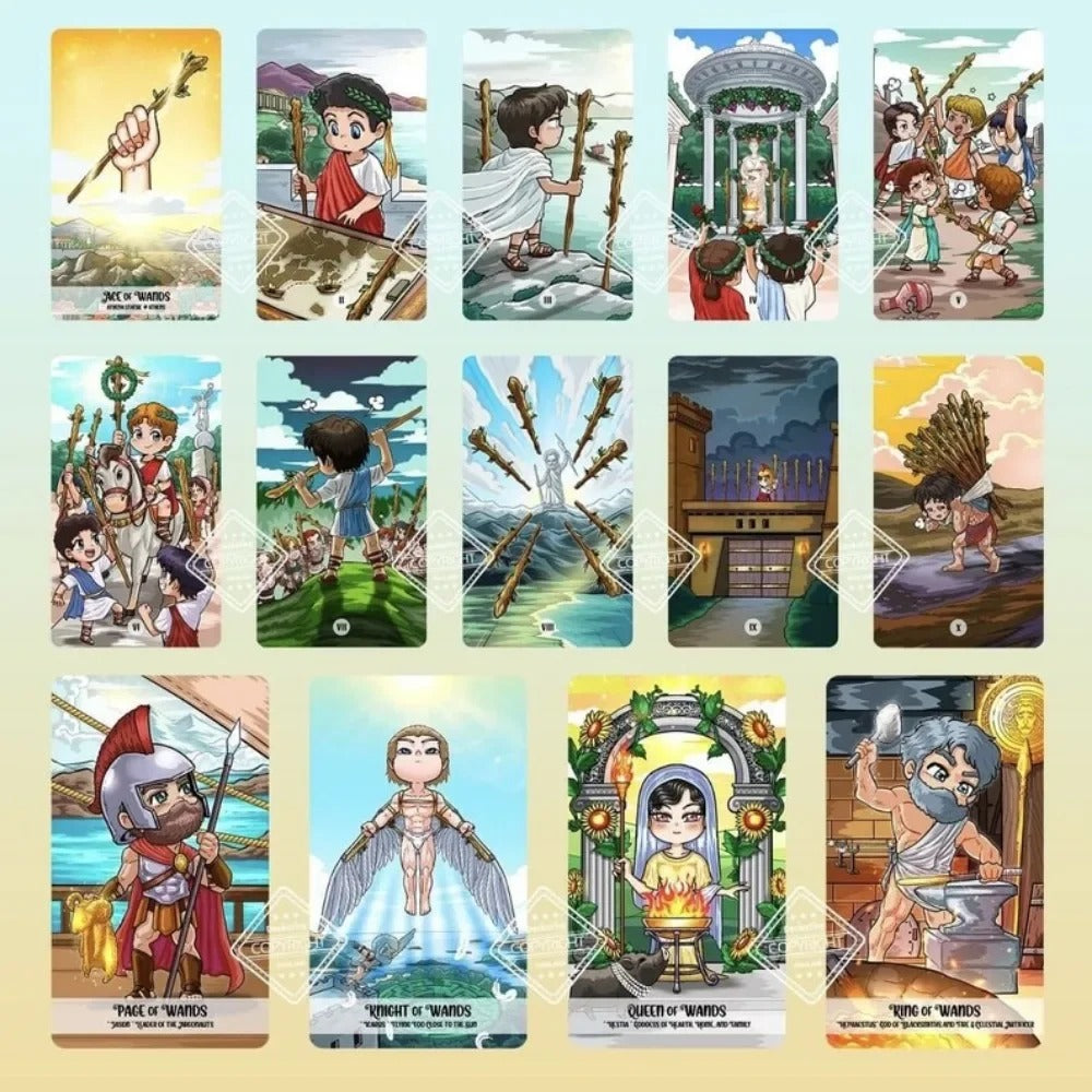 Pythia Tarot — The Great Oracle of Greeks | 78 Card Indie Deck