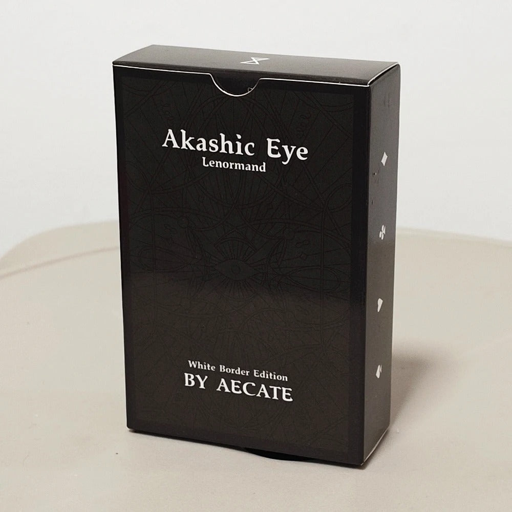 Akashic Eye Lenormand — 61 Cards White Border Edition by Aecate