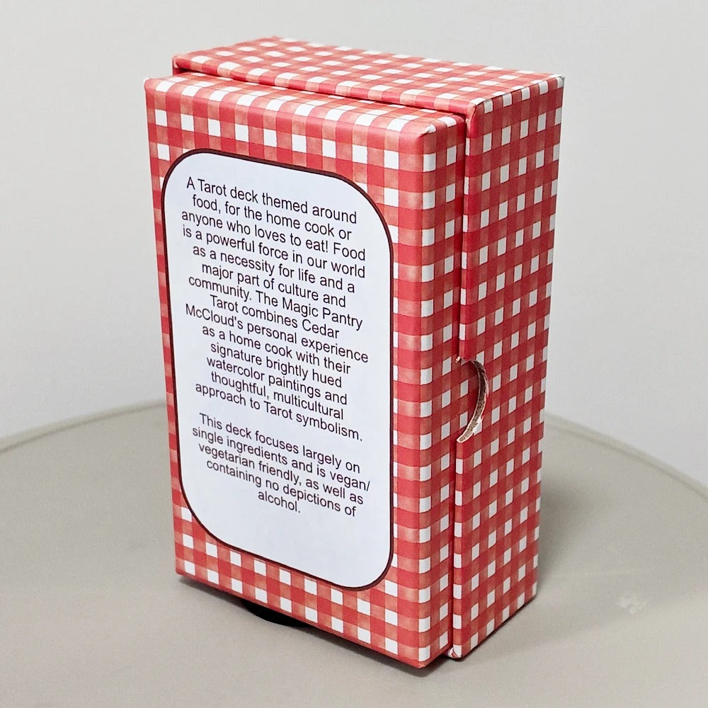 The Magic Pantry Tarot — 78 Cards | Cedar McCloud | Food-Themed Watercolour Tarot for Home Cooks & Foodies