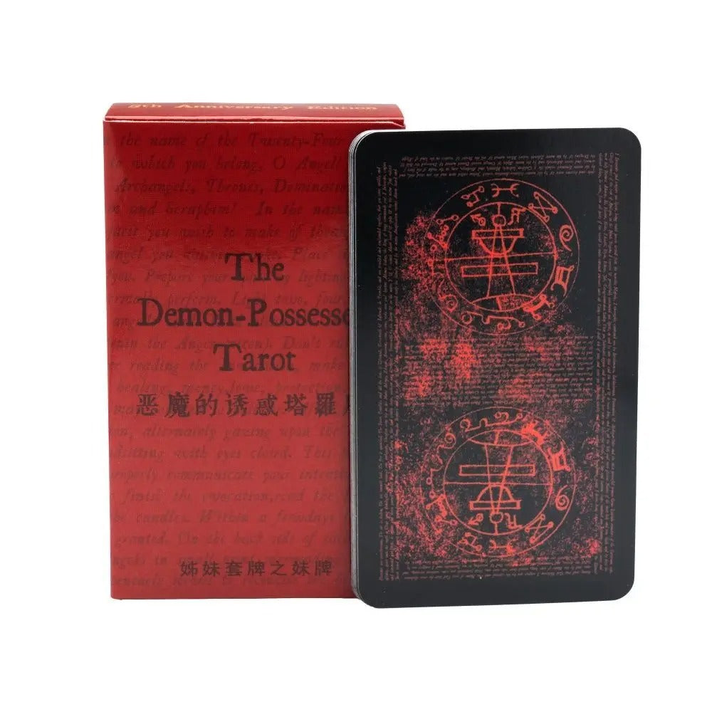 The Demon-Possessed Tarot — 78 Cards | Goetia Occult Demonology Deck