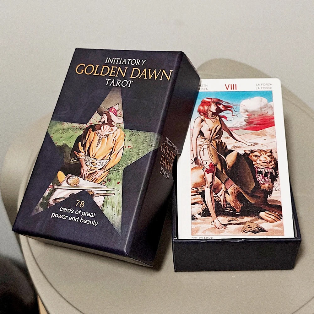 Initiatory Golden Dawn Tarot — 78 Cards of Great Power and Beauty