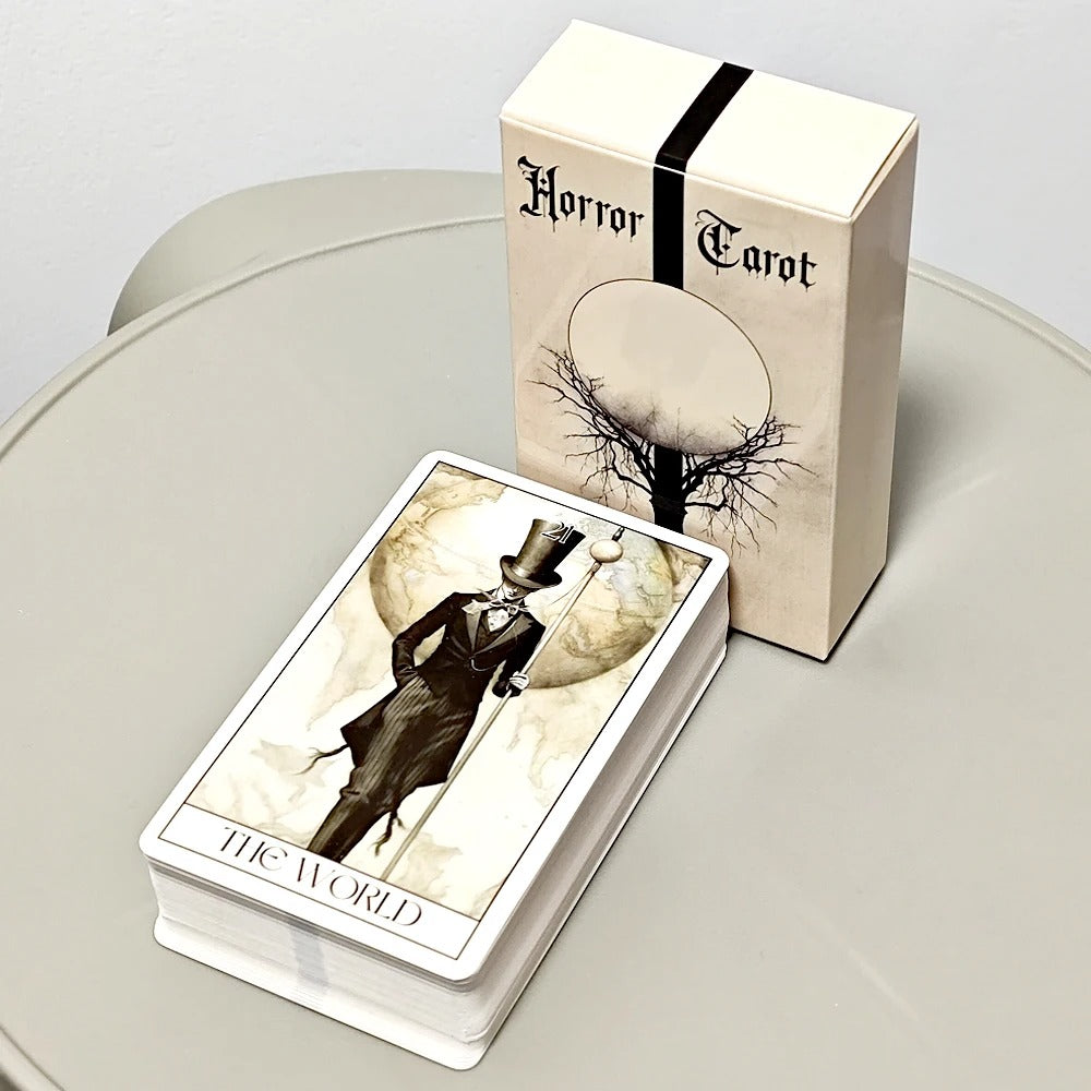 Horror Tarot Deck — 78 Gothic Rider-Waite Cards