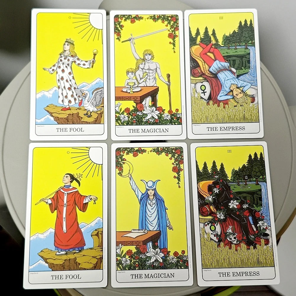 Shuffle Tarot — Collection C Complete 116 Cards with Silver Gilded Edges