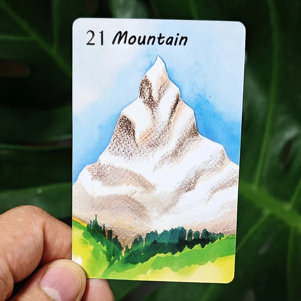 Rana System Lenormand — 42 Watercolour Painting Cards