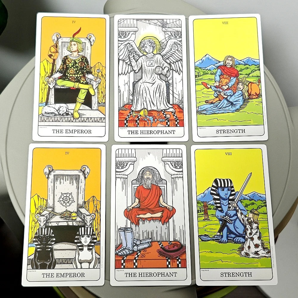 Shuffle Tarot — Collection C Complete 116 Cards with Silver Gilded Edges