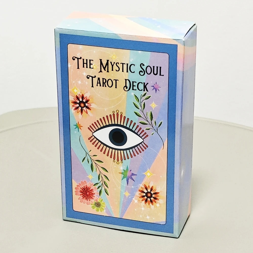 The Mystic Soul Tarot Deck — 78 Cards | Vibrant Uplifting Energy