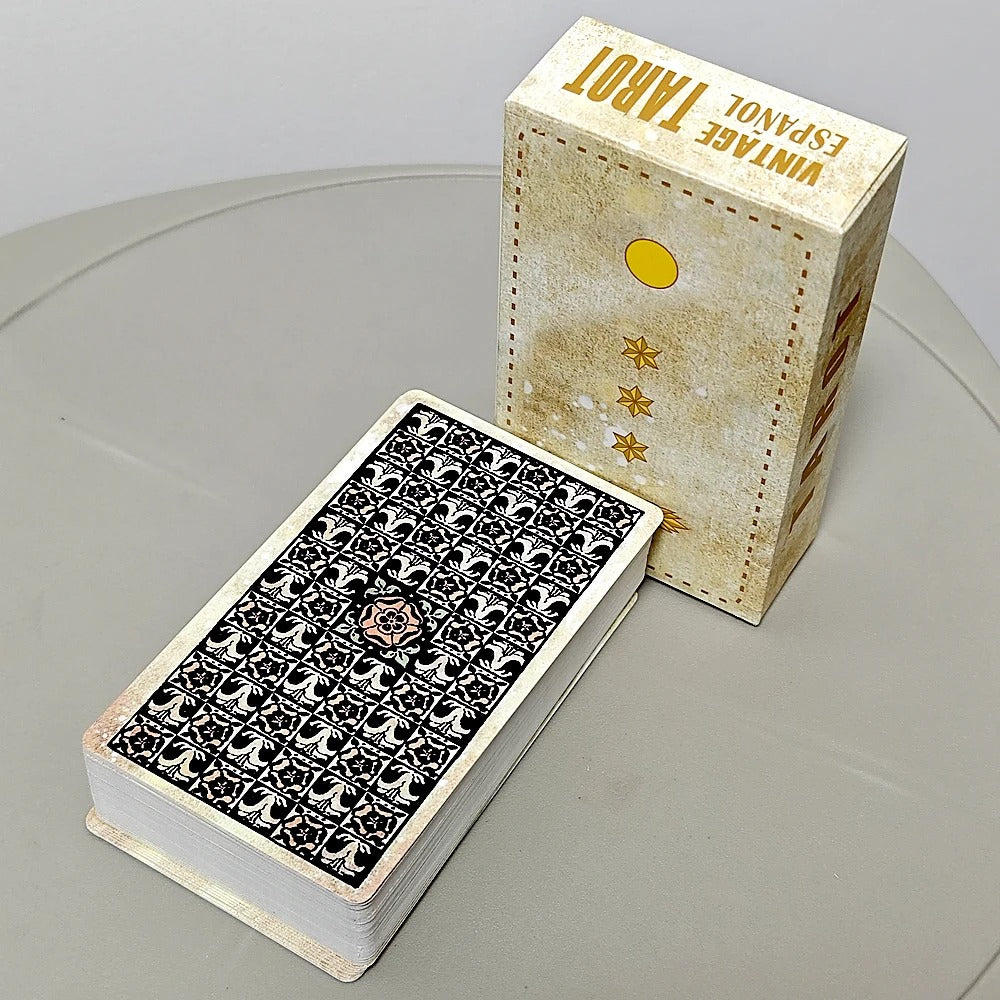 Vintage Tarot Español — 78 Cards | Spanish Edition | Based on the Rider-Waite System